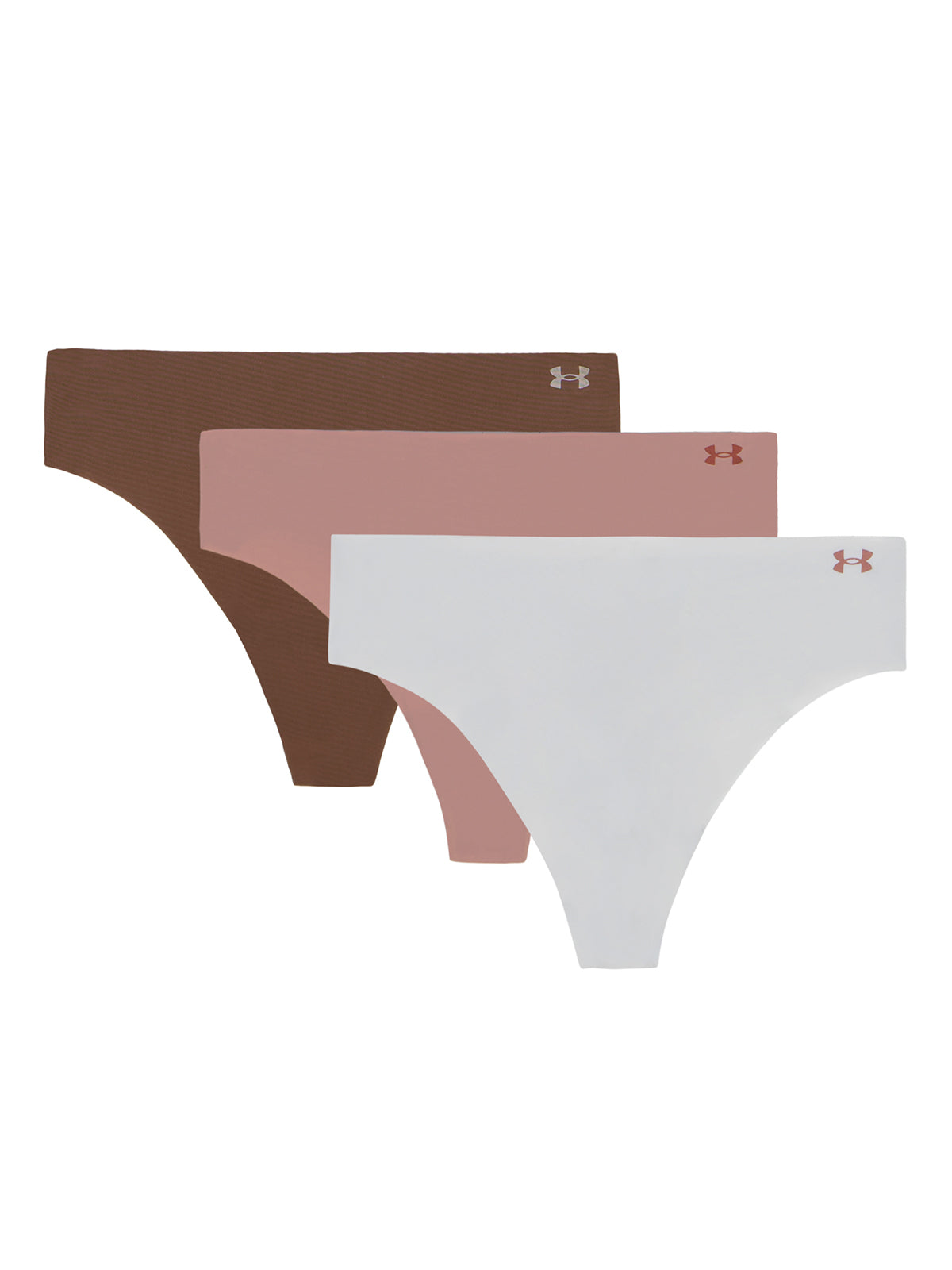 Paquete de 3 tangas para mujer Pure Stretch No Show Under Armour