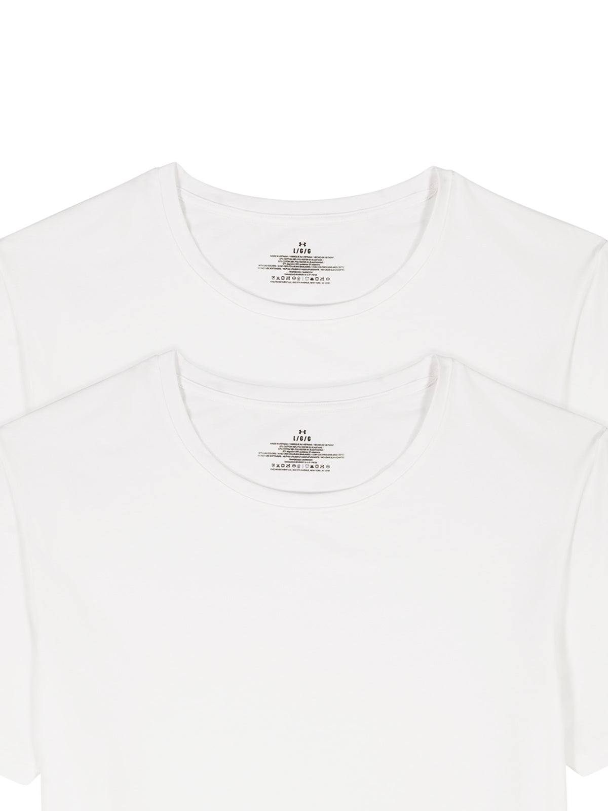 Camiseta manga corta de algodón para hombre 2pk Under Armour